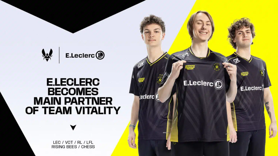 Экспансия Team Vitality в ритейл: детали партнерства с E.Leclerc и создание национальной сети киберспортивных хабов — изображение 1