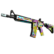 StatTrak™ M4A4 | In Living Color (Minimal Wear)