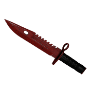 ★ M9 Bayonet | Crimson Web (Minimal Wear)