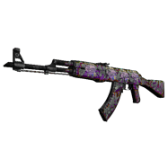 AK-47 | Head Shot (Well-Worn)