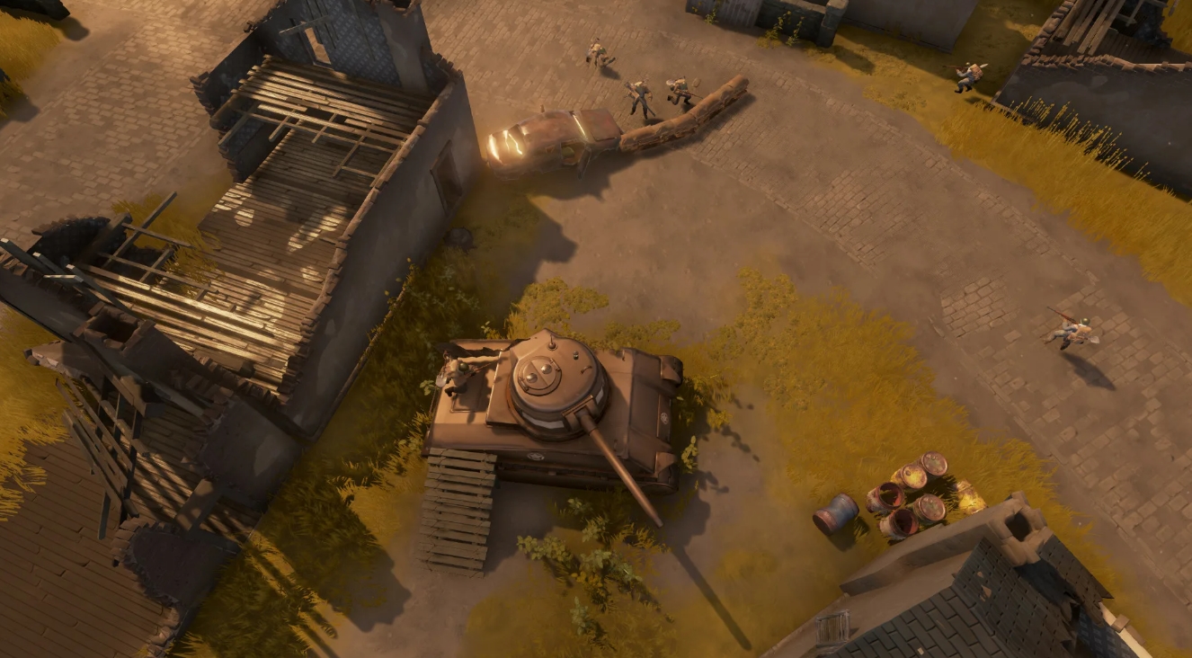 Система боя в Foxhole