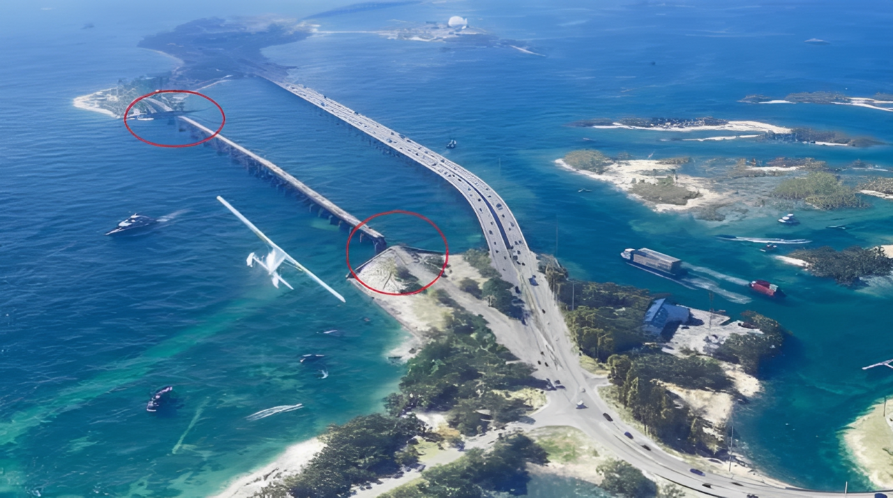 Концепция сцены погони на мосту в GTA 6