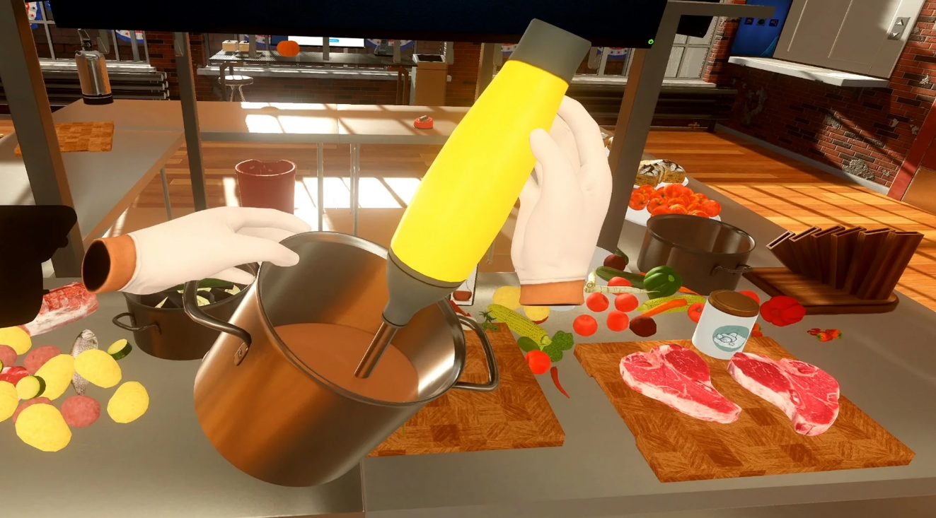 Реализм и хаос кухни &mdash; чем Cooking Simulator VR цепляет игроков