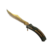 ★ Butterfly Knife | Lore (Well-Worn)