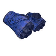 ★ Hand Wraps | Cobalt Skulls (Well-Worn)