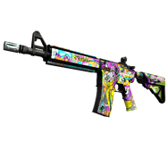 StatTrak™ M4A4 | In Living Color (Field-Tested)