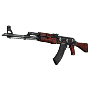 StatTrak™ AK-47 | Red Laminate (Minimal Wear)