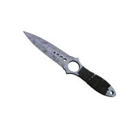 ★ Skeleton Knife | Blue Steel (Well-Worn)