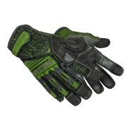 ★ Specialist Gloves | Emerald Web (Well-Worn)