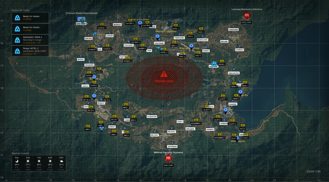 Gray Zone Warfare Карта острова Ламанг