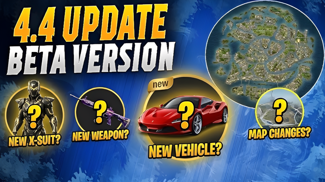 Обновление PUBG Mobile 4.4 — полный разбор: события в Древней Греции, нож, Blue Lock и скины оружия — изображение 1