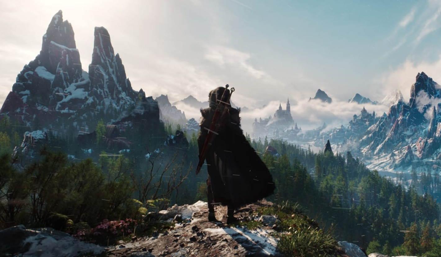 Трассировка лучей, освещение леса Ведьмака 4