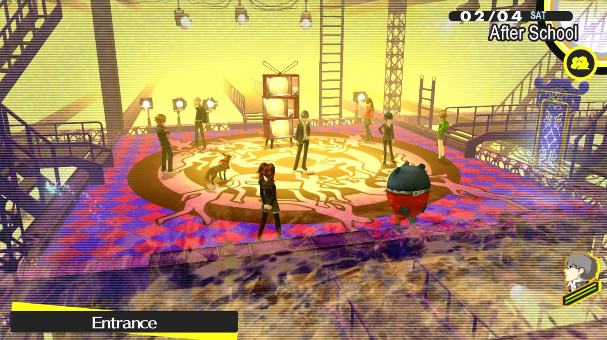 Геймплей Persona 4 Golden на ПК